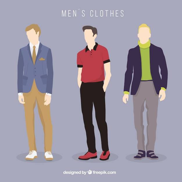 Коллекция мужской одежды