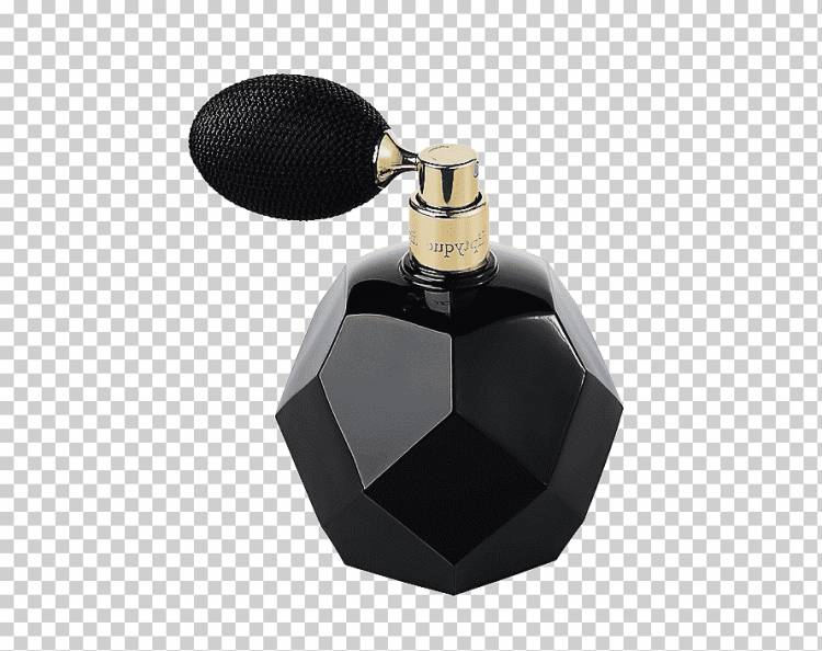 парфюм черный флакон косметика модный аксессуар png