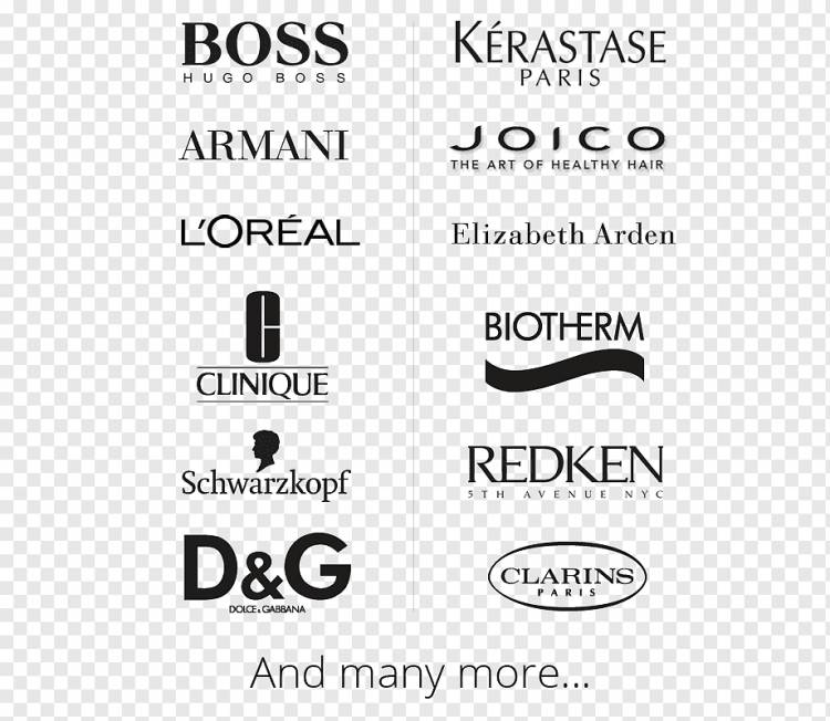 Logo Brand Cosmetics Beauty, логотип парфюмерии, белый, этикетка, текст png