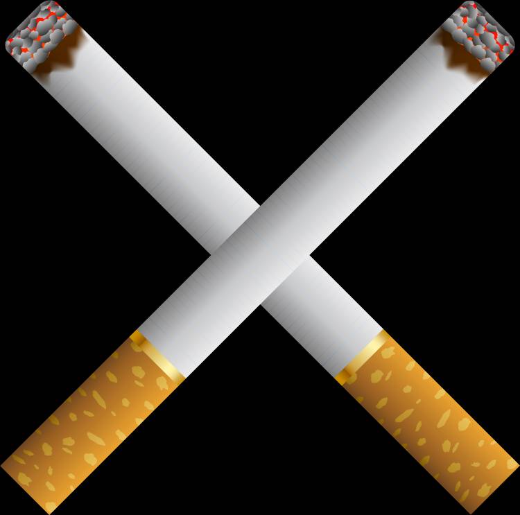 Сигарета нарисованная