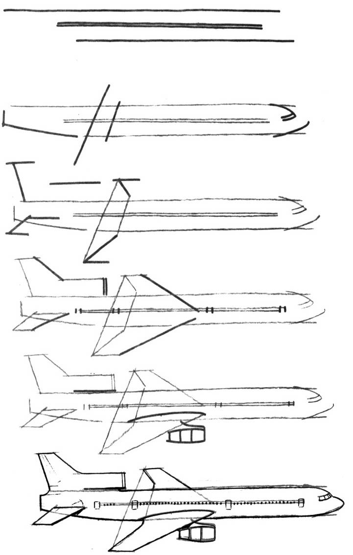 Как нарисовать самолёты, вертолёты и космические корабли