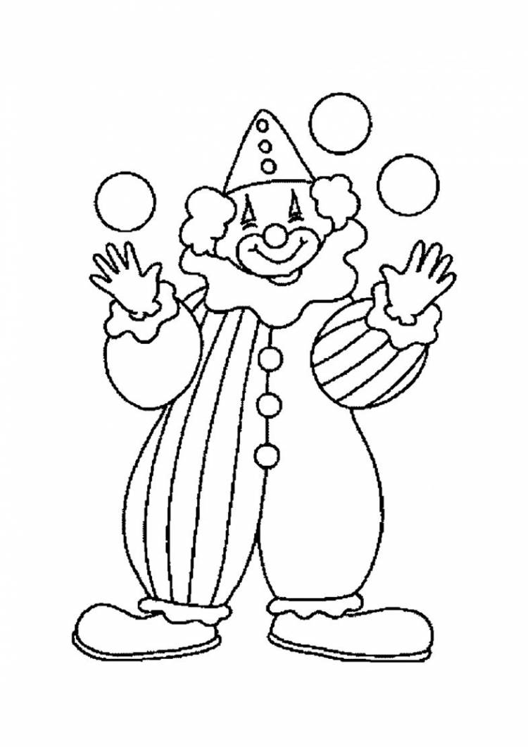 Как нарисовать клоуна пошагово