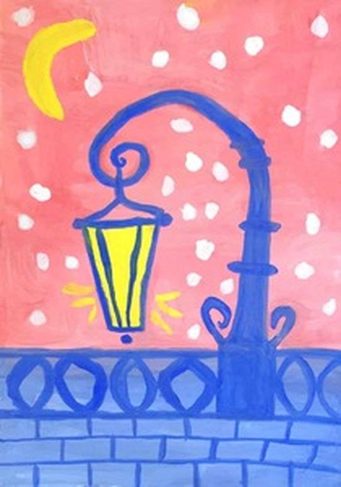 Рисунки детские рисунки фонари 