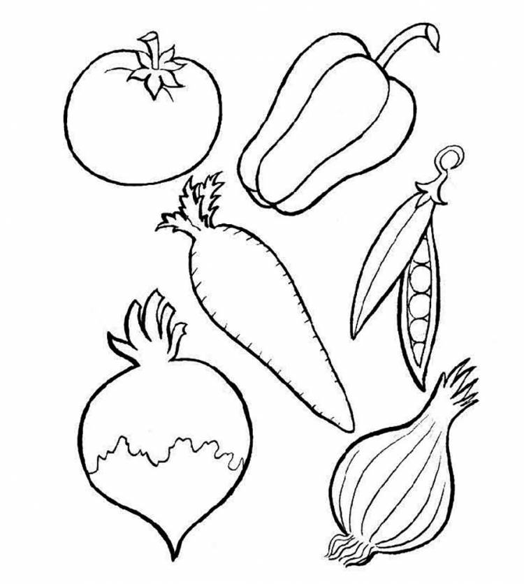 Как нарисовать овощи и фрукты для детей