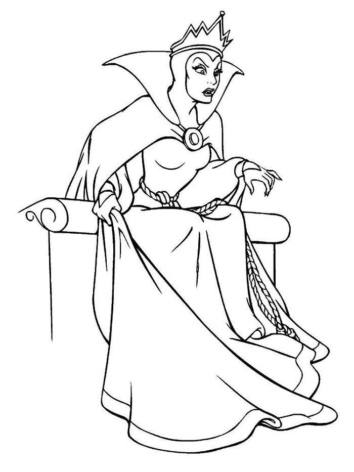 Рисунки Снежной Королевы для срисовки