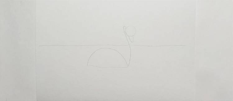 Как нарисовать лебедя