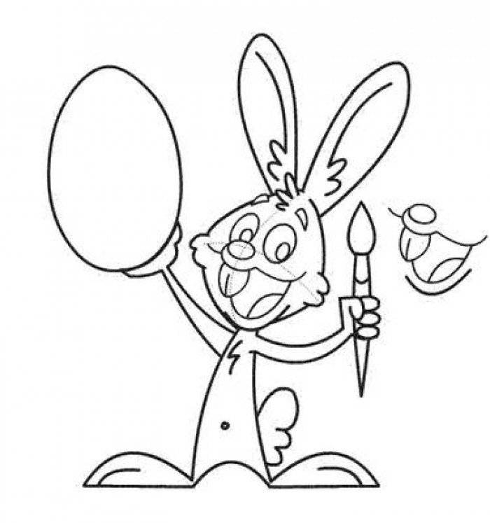 Як намалювати пасхального кролика