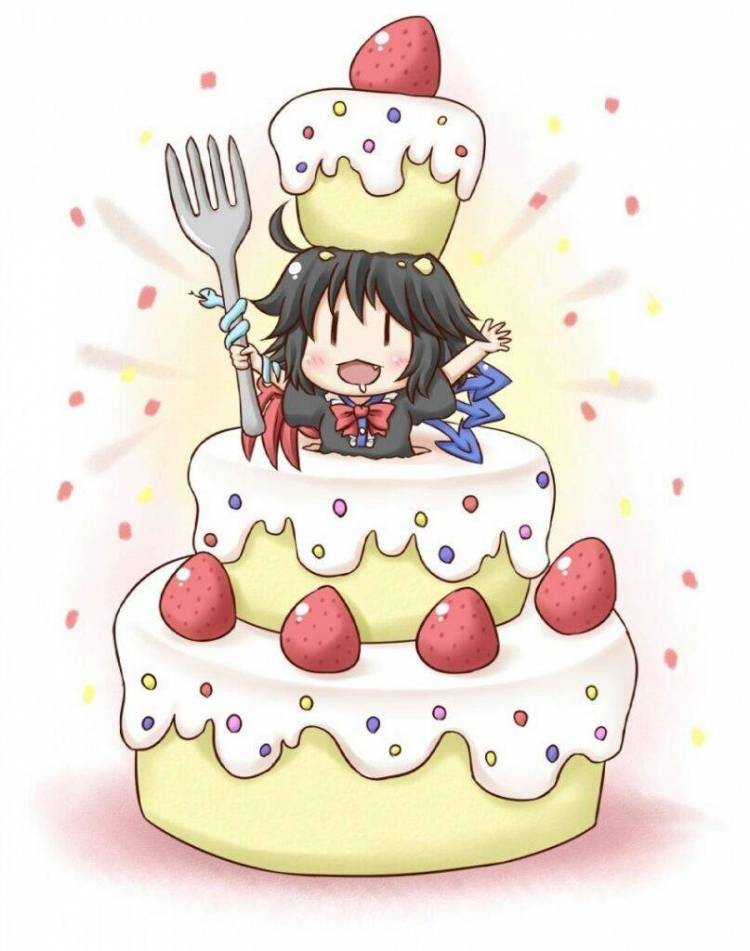 Рисунки на день рождения аниме