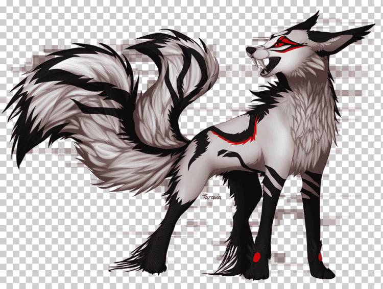 Серый волк щенок аниме рисунок, щенок, лошадь, млекопитающее, животные png