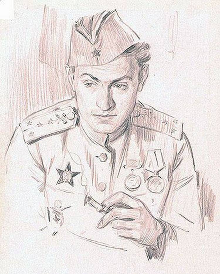 Рисунок солдата карандашом для срисовки