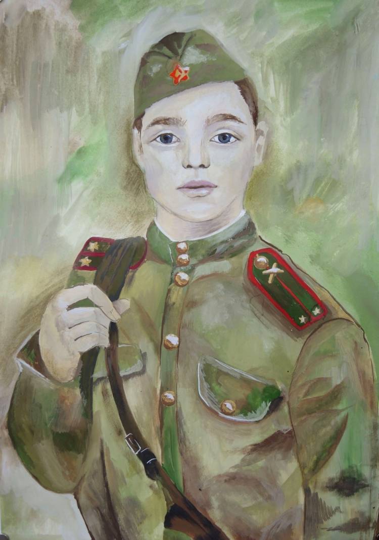 Портрет солдата легкий