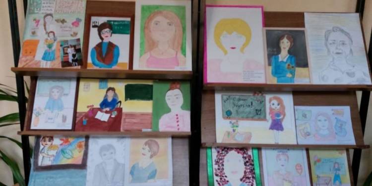 В подмосковной Кашире подвели итого конкурса рисунков «Портрет учителя»