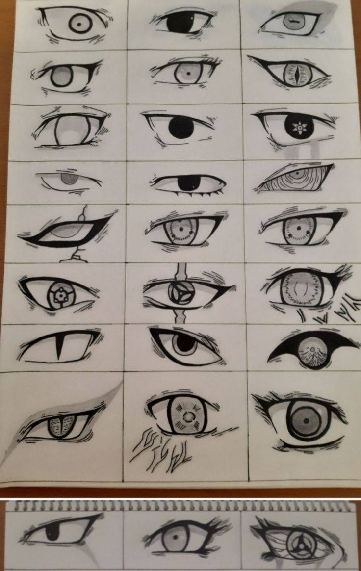 Naruto Eye Collection By