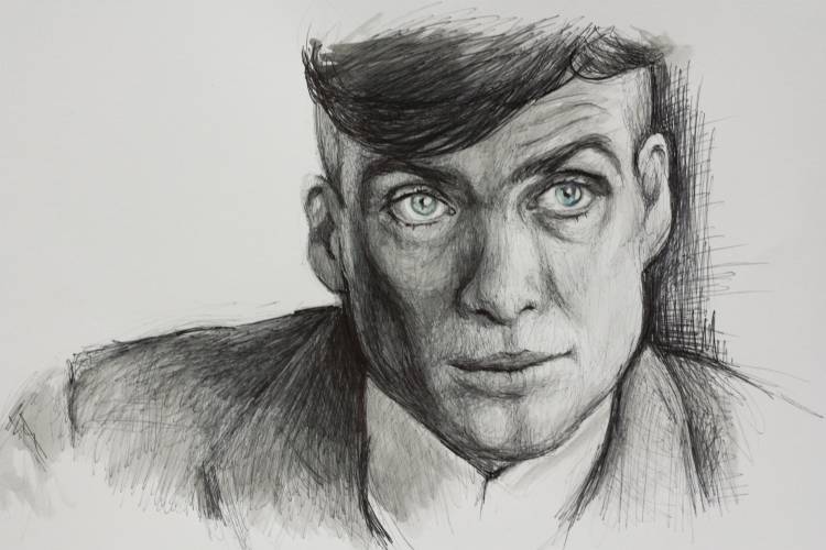 Томми Шелби портрет