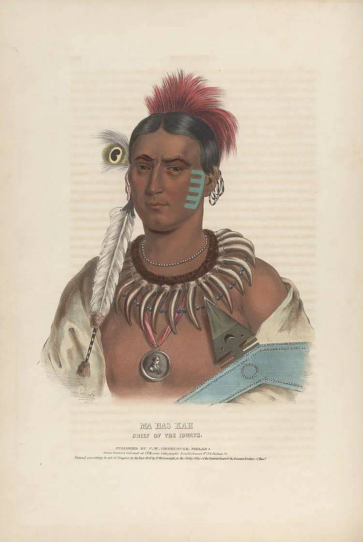 Портреты настоящих индейцев