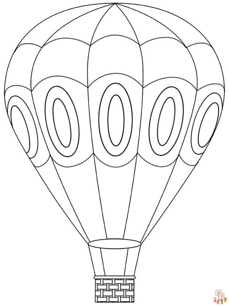 Раскраски на воздушном шаре для детей