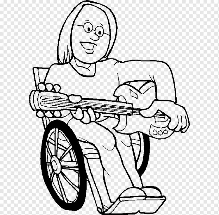 Инвалидность Книжка-раскраска Играй, боулинг с цветом, белый, ребенок, рука png