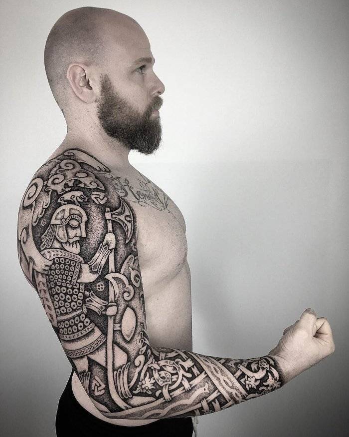 Скандинавские татуировки 