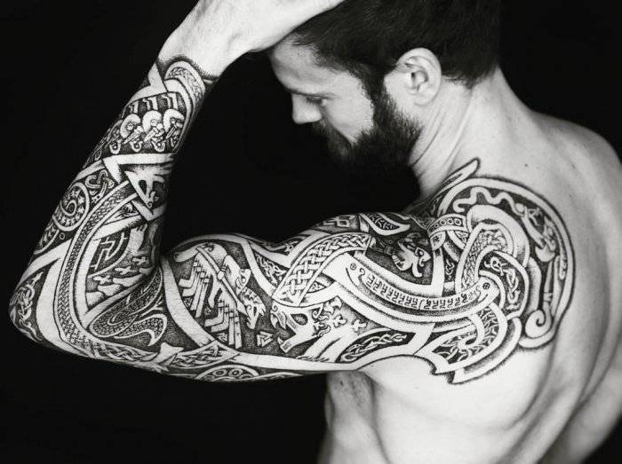 Скандинавские татуировки 
