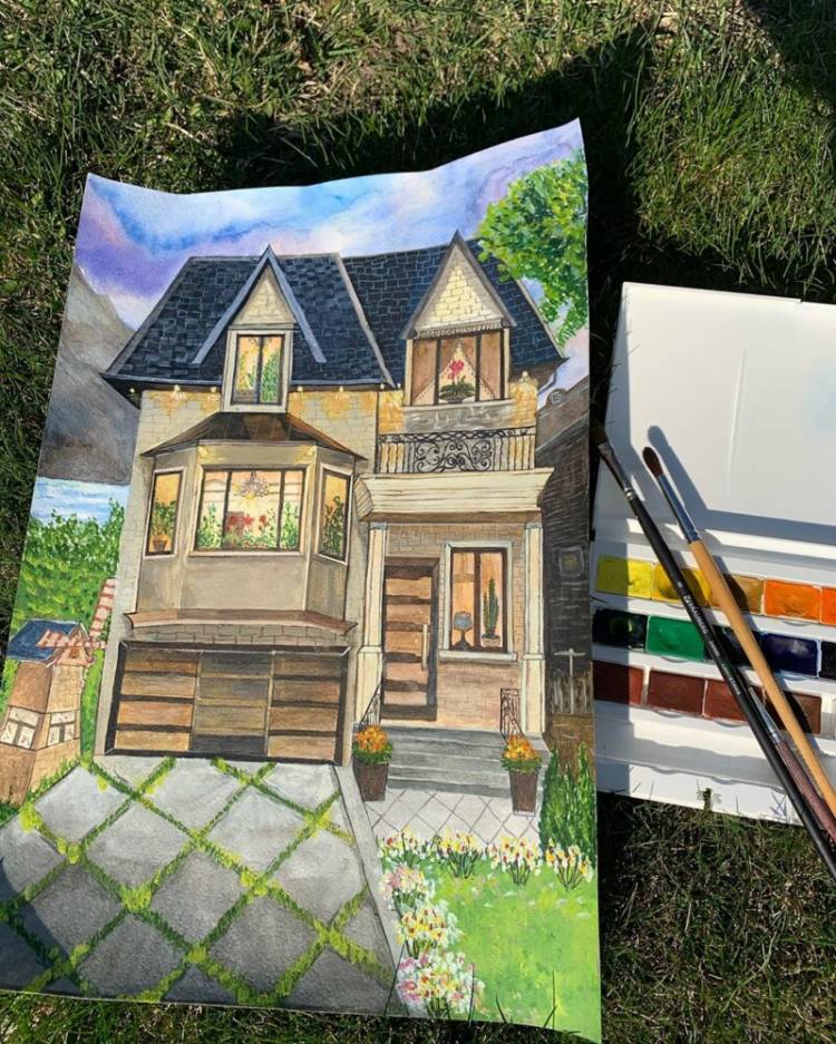 Лучшие рисунки «Домов мечты», сделанные за время изоляции
