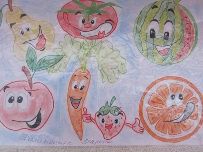Картинка поваренок для детского сада и рисунки продуктов для класса