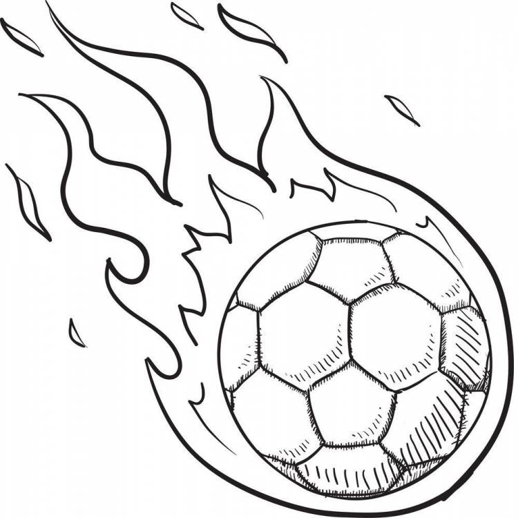 Легкие рисунки на тему футбол