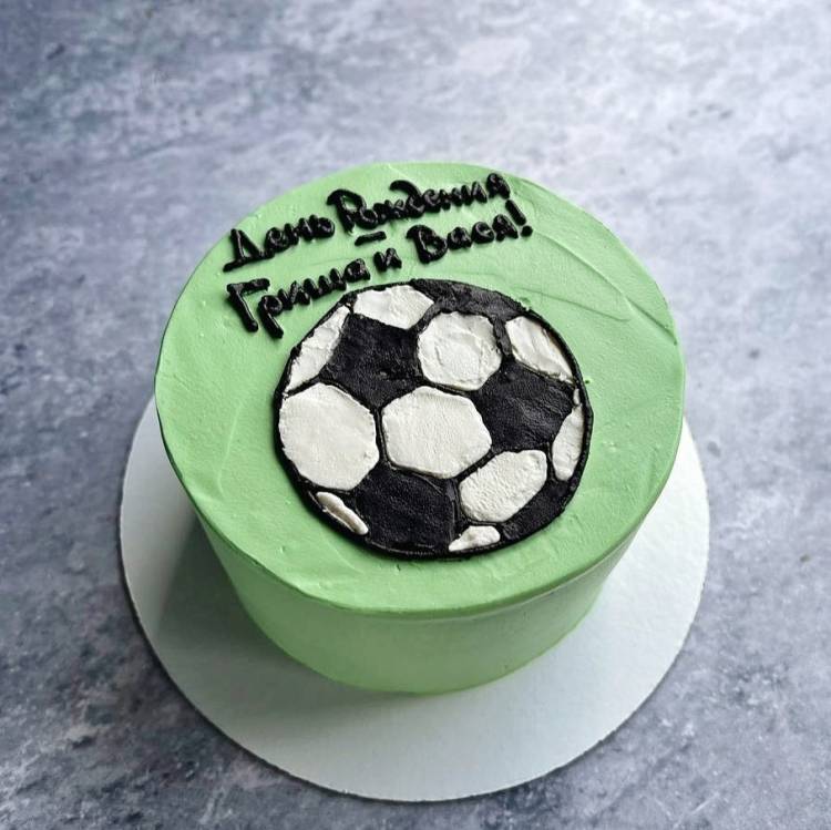 Бенто торт Футбольный мяч