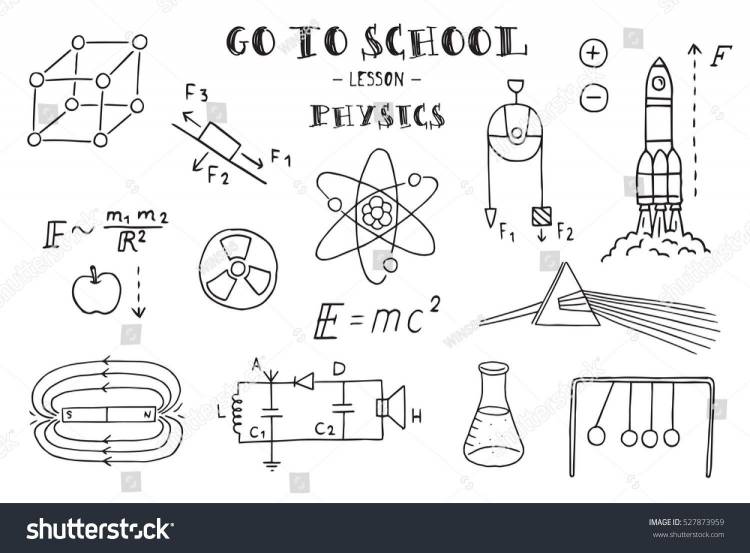 Рисунки на физику