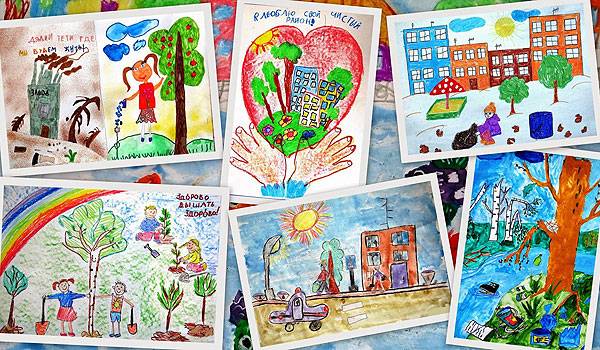 Объявлен конкурс детских рисунков на тему экологии