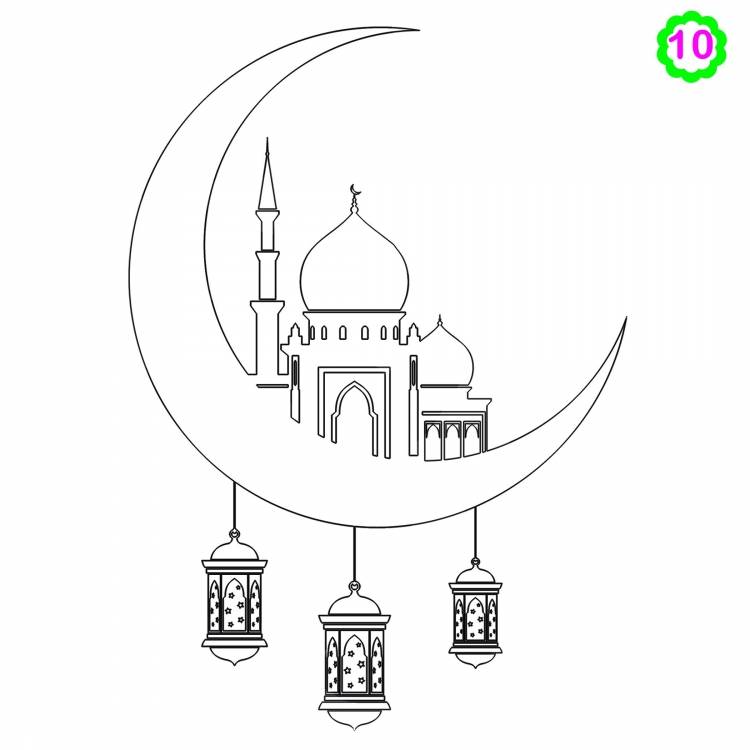 Рисунки на тему Ислам