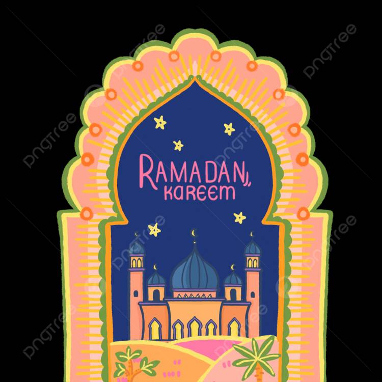 Рамадан Карим мультфильм стиль рисования PNG , Рамадан Карим, ислам, фонарь PNG картинки и пнг PSD рисунок для бесплатной загрузки