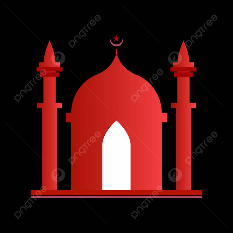 красивая исламская мечеть векторный дизайн красный мусульманский храм тема рамадана PNG , градиент, цвет, Аллах PNG картинки и пнг рисунок для бесплатной загрузки
