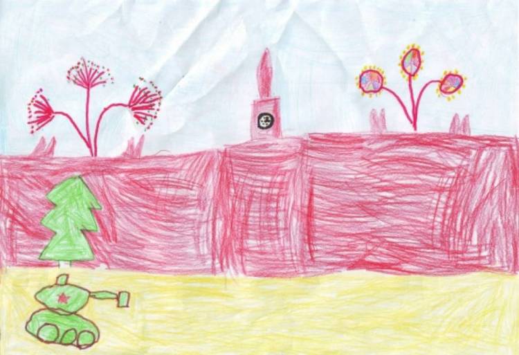 Рисунки детей на темы «День Победы» и «Солдат Победы» 