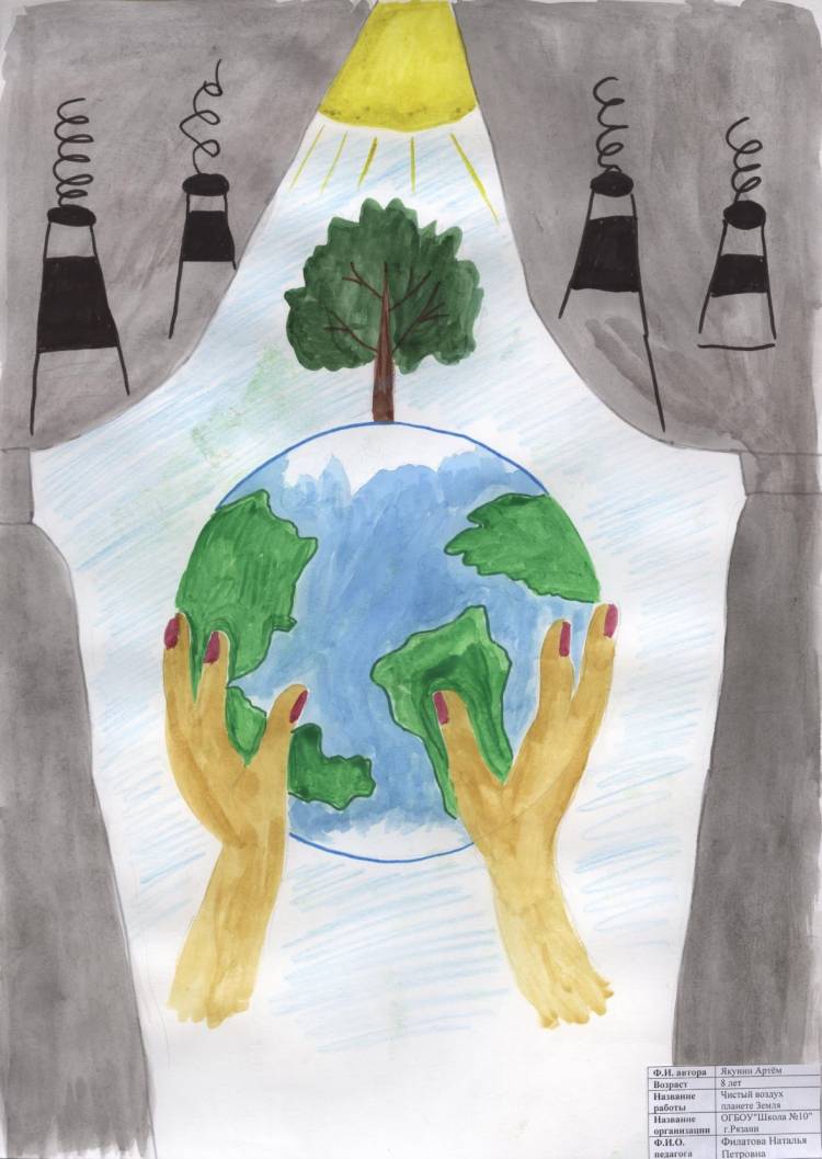 Постер на тему окружающая среда