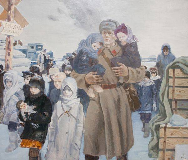 Рисунок на тему блокада Ленинграда