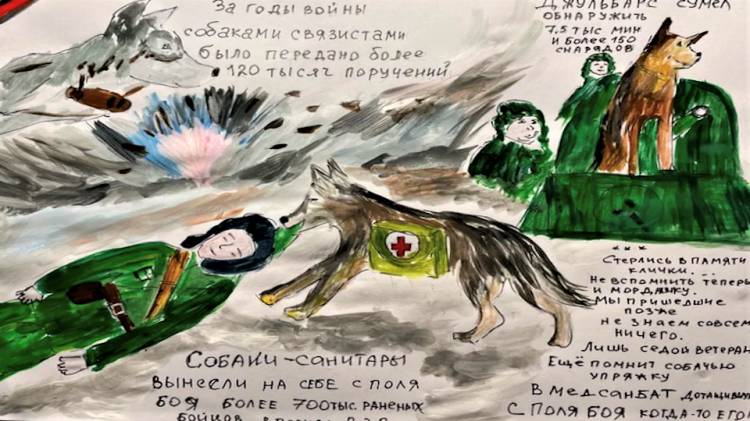 Юных ленинградцев приглашают на конкурс рисунков «Хвостатые герои блокадного Ленинграда»