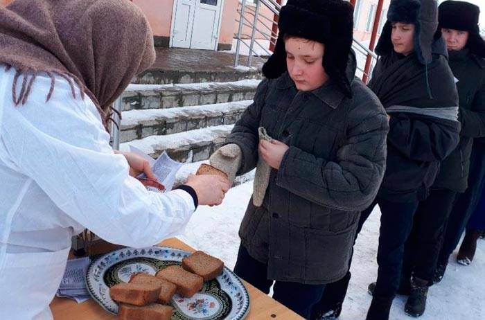 В школах района прошла Всероссийская акция «Блокадный хлеб» посвящённые