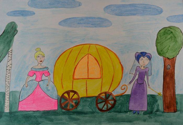 Картинки из сказки Золушка для детей