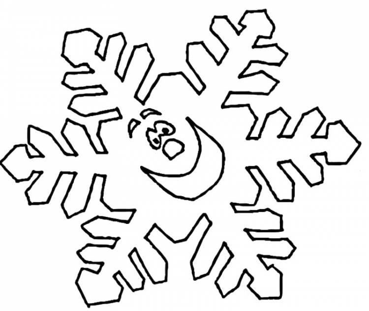 Новогодние картинки снежинок для срисовки карандашом
