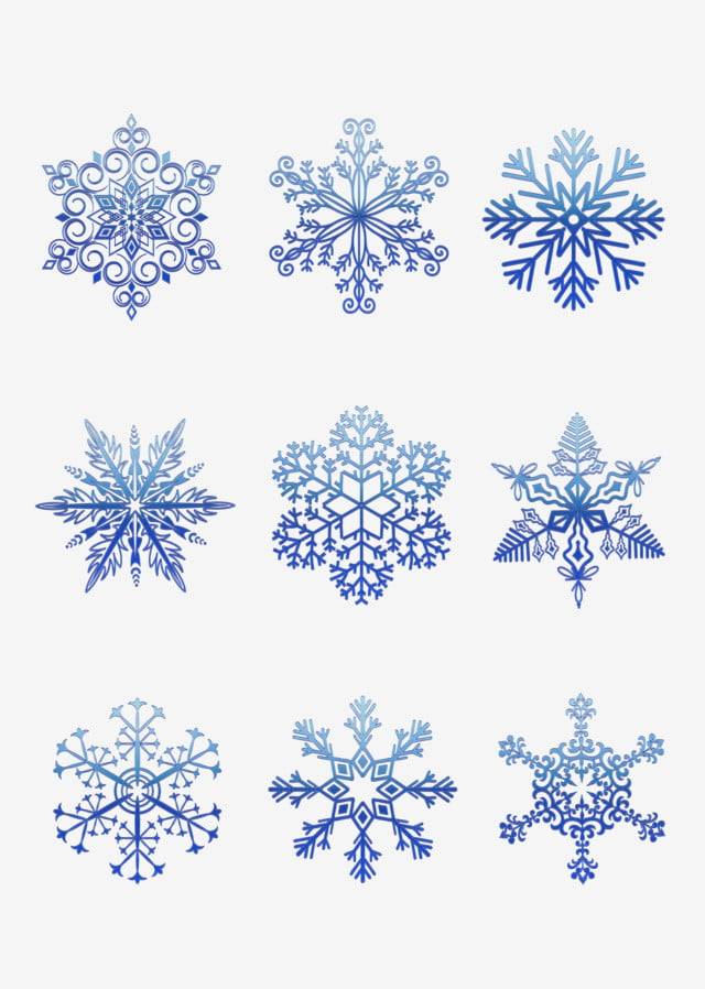 Темно синий твердый материал снежинки PNG , снежинка, стереоскопический, синий PNG картинки и пнг рисунок для бесплатной загрузки