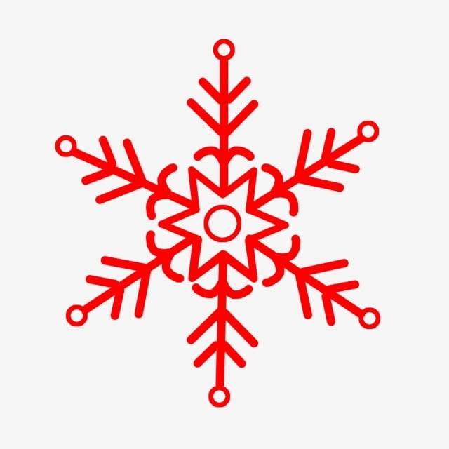 Мультфильм простой снежинка материал зимний отделка PNG , мультипликация, простой, снежинка PNG картинки и пнг PSD рисунок для бесплатной загрузки