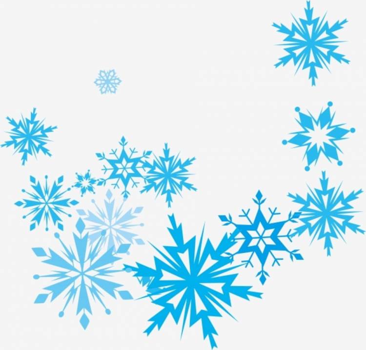 мультипликация Рисованной снежинка зима PNG , снежинка, кристаллы льда, снег PNG картинки и пнг рисунок для бесплатной загрузки