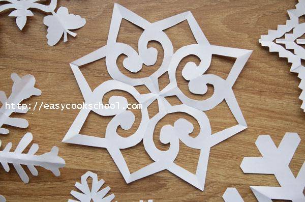Снежинки из бумаги шаблоны для вырезания, распечатать снежинки из бумаги на новый год
