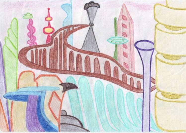 Конкурс детских рисунков «Город будущего»