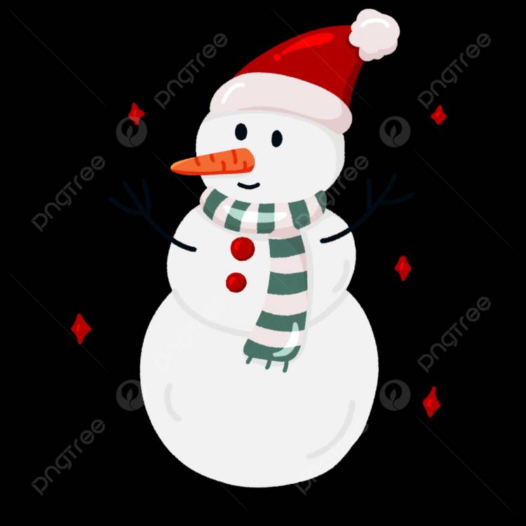 снеговик в шапке деда мороза PNG , дизайн снеговика, снеговик вектор, снеговик PNG картинки и пнг PSD рисунок для бесплатной загрузки