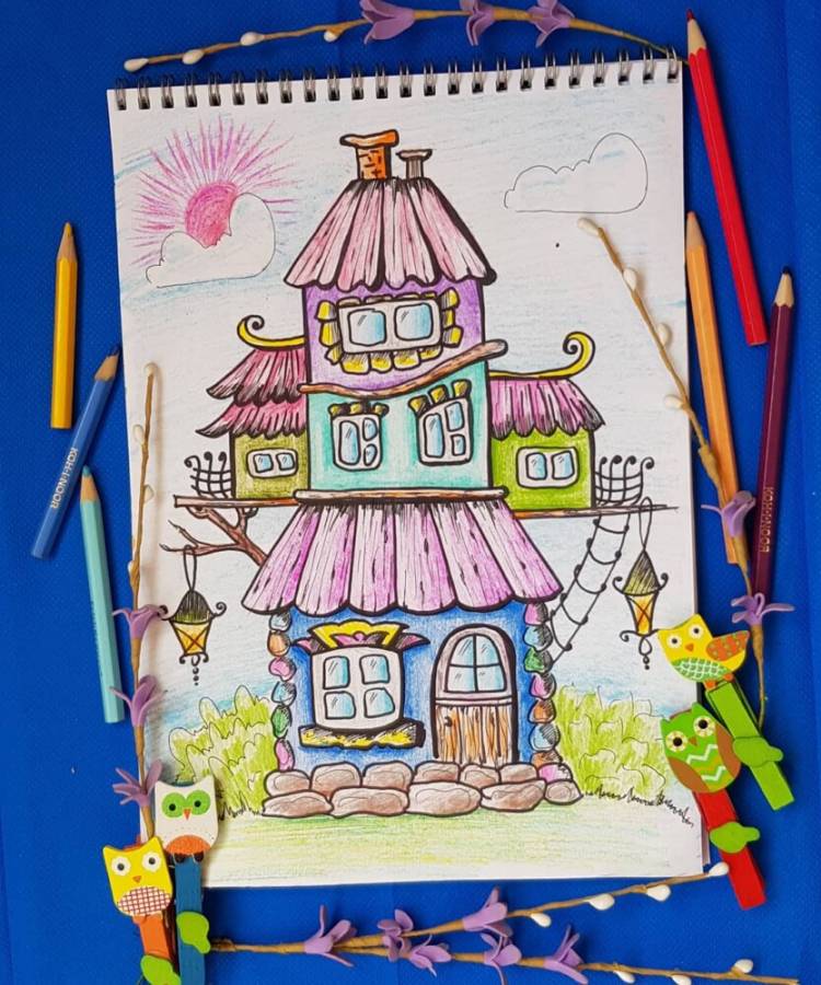 Лучшие рисунки «Домов мечты», сделанные за время изоляции