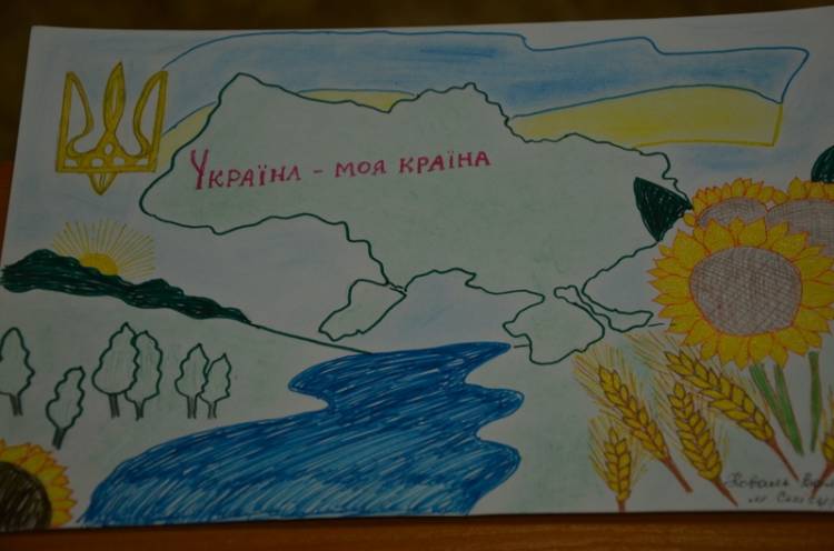 Патриотические рисунки николаевских детей передали бойцам, которые защищают нашу страну на востоке Украины