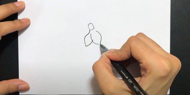 Как нарисовать подснежники