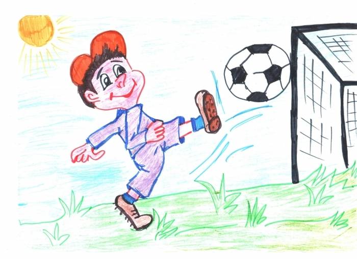 Картинки про футбол для детей школьного возраста