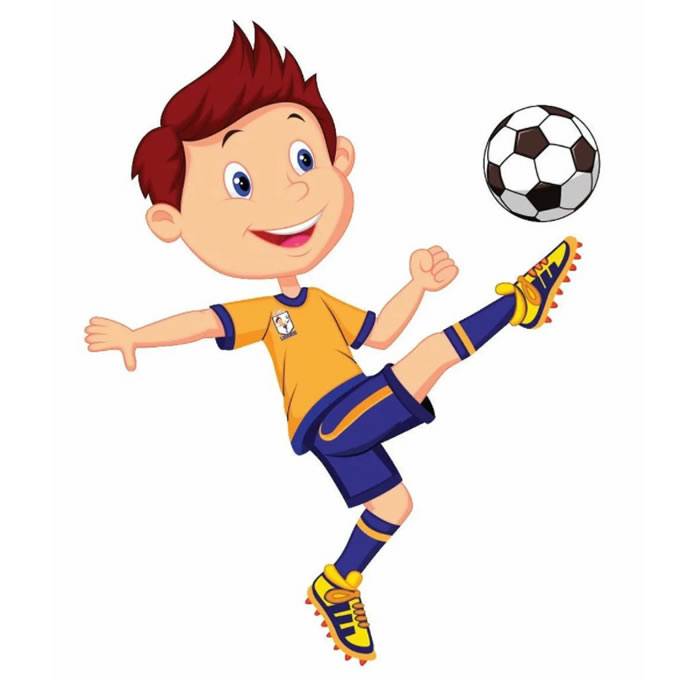Детские рисунки про футбол